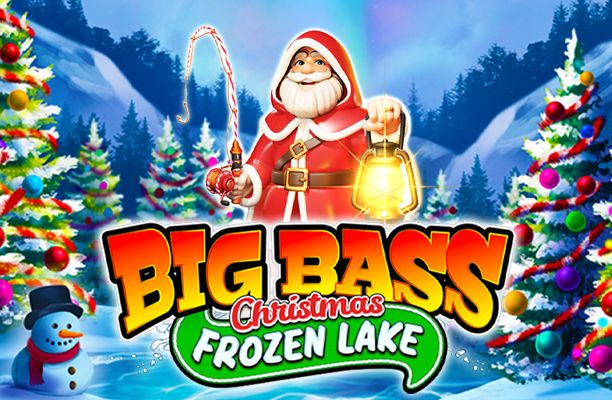 Big Bass Christmas Frozen Lake